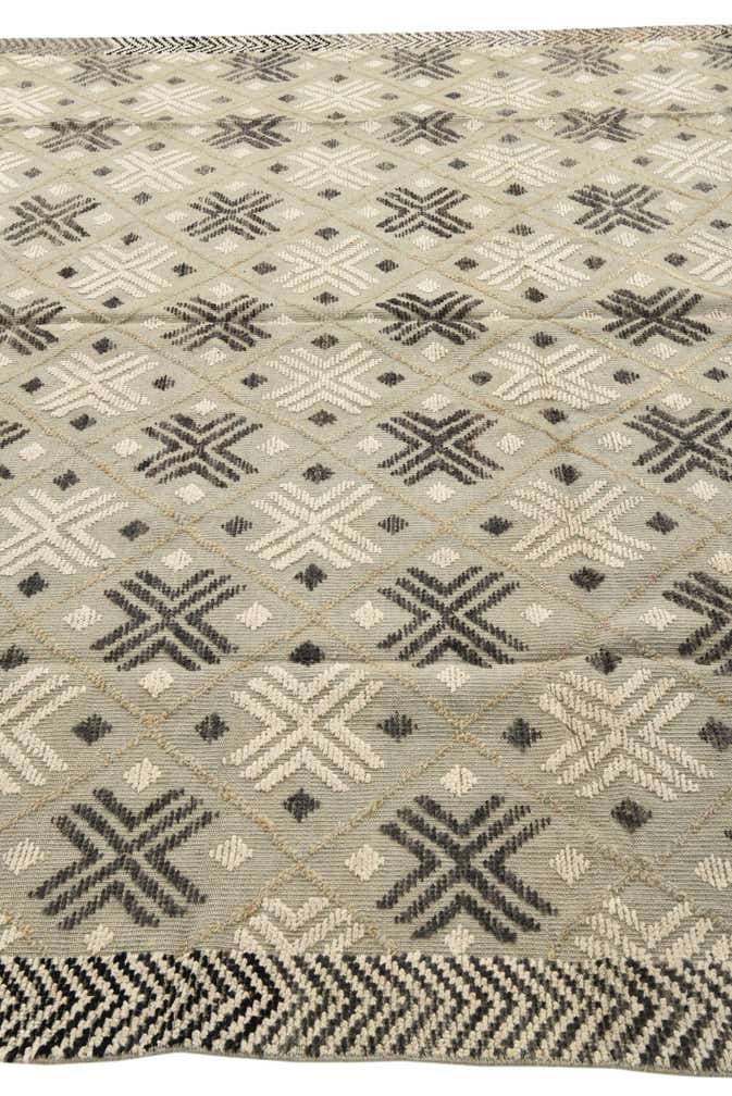 8' 9 x 12' 3 Hand Knotted Darya Wool Rug