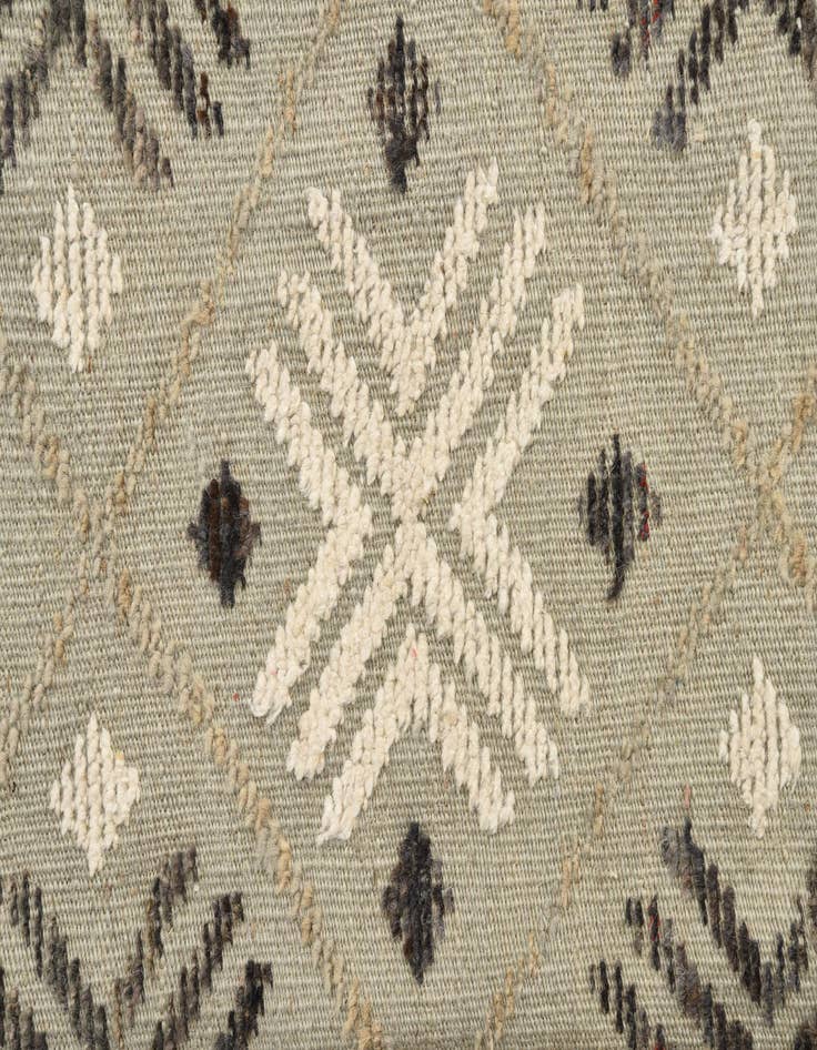 Detail image of 8' 9 x 12' 3  Hand Knotted Darya Wool Rug