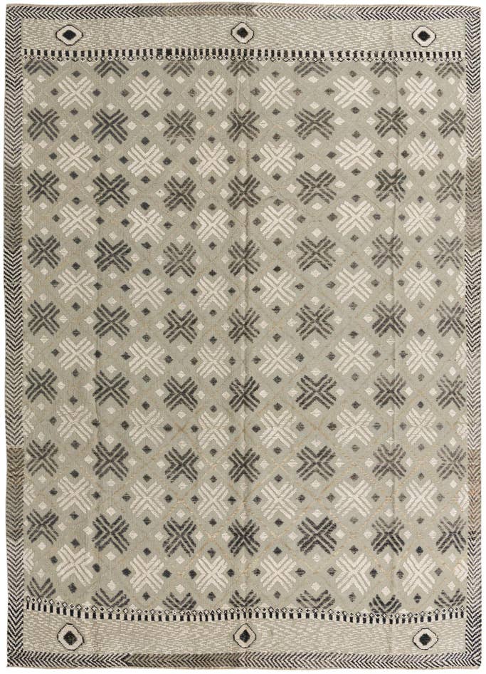 Detail image of 8' 9 x 12' 3 Hand Knotted Darya Wool Rug