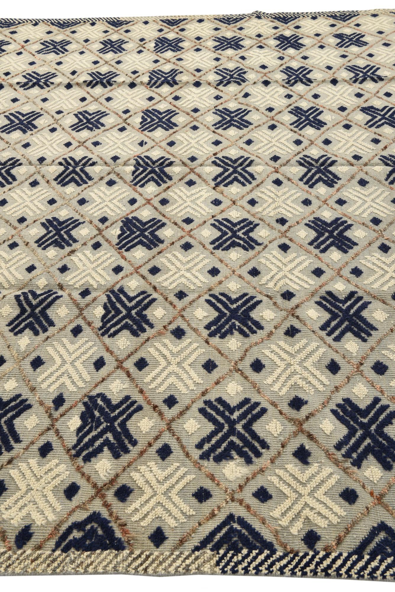 9' 7 x 14' 6 Hand Knotted Darya Wool Rug