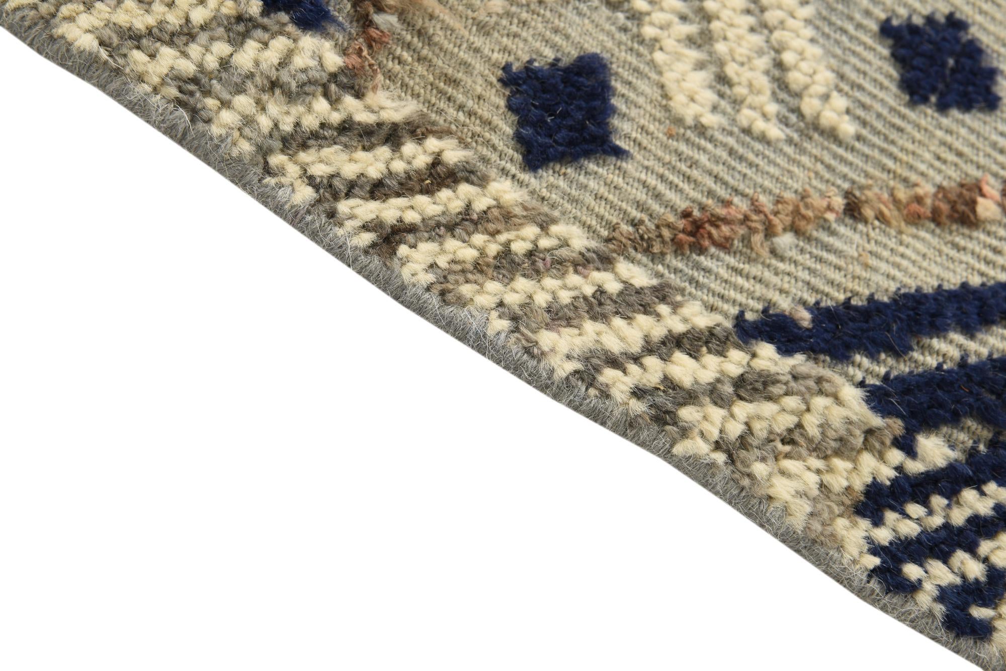 9' 7 x 14' 6 Hand Knotted Darya Wool Rug