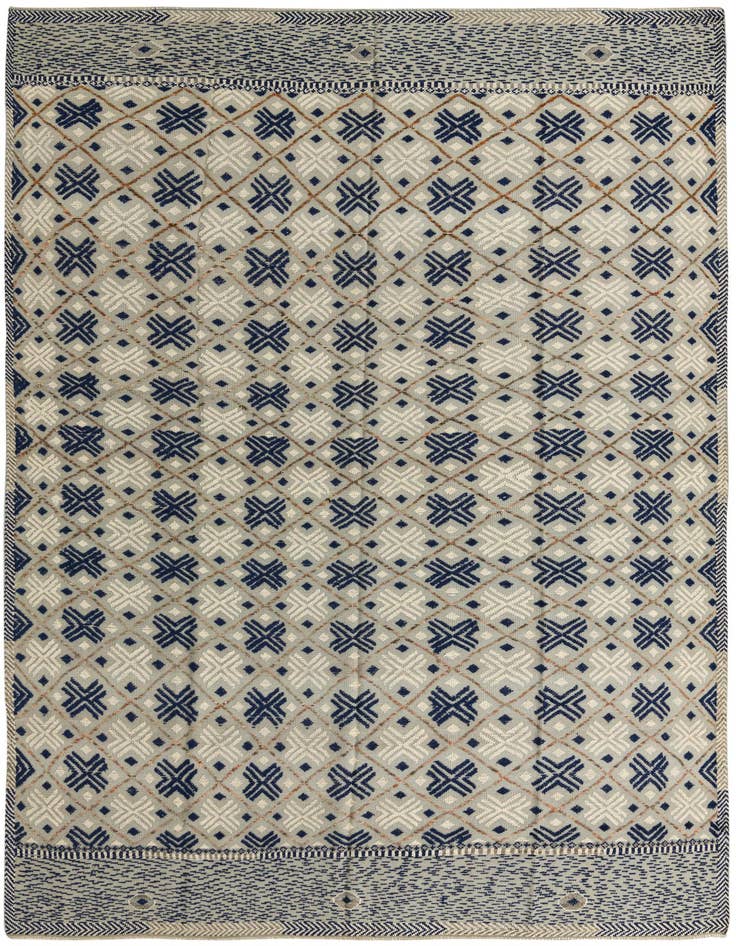 Detail image of 9' 7 x 14' 6 Hand Knotted Darya Wool Rug