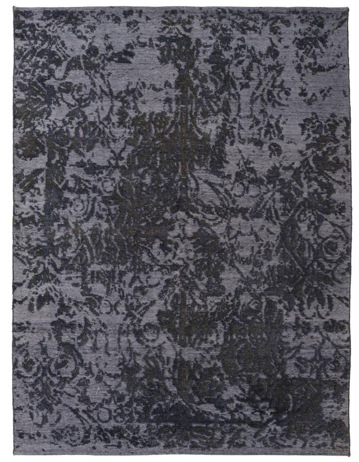 Detail image of 6' 2 x 9' 9 Hand Knotted Darya Wool Rug