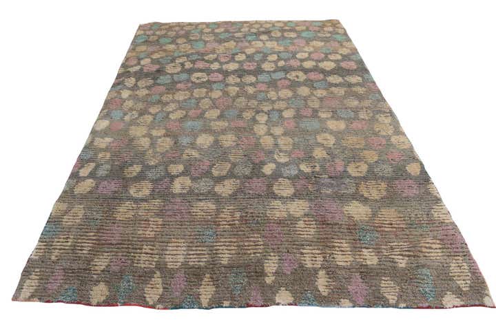 6' 4 x 9' 9 Hand Knotted Darya Wool Rug