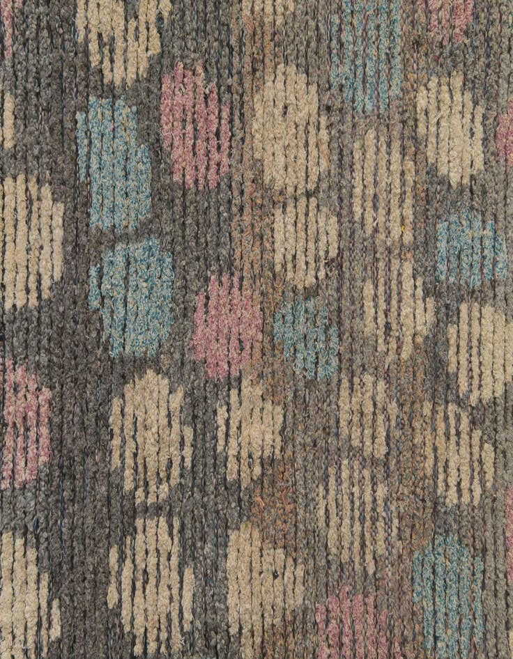 Detail image of 6' 4 x 9' 9  Hand Knotted Darya Wool Rug