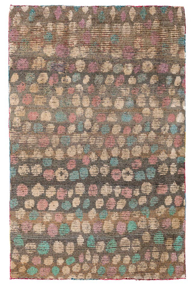 Detail image of 6' 4 x 9' 9 Hand Knotted Darya Wool Rug