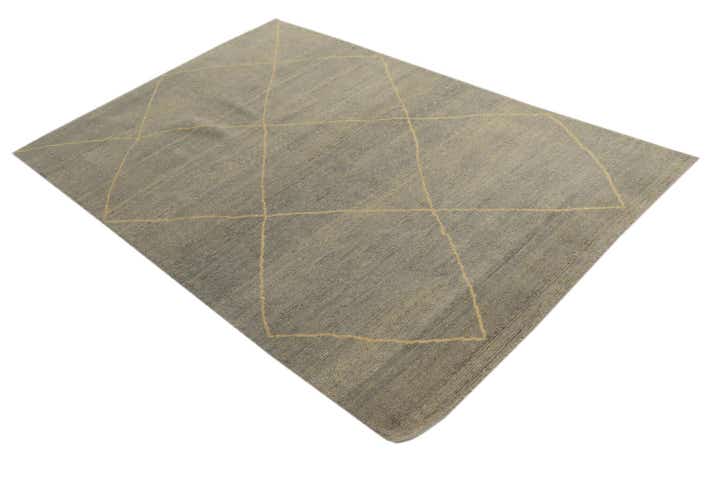 4' 7 x 6' 8 Hand Knotted Darya Wool Rug