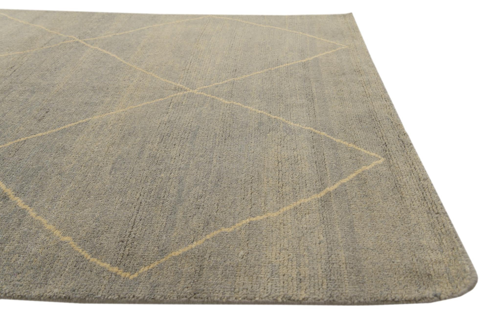 4' 7 x 6' 8 Hand Knotted Darya Wool Rug