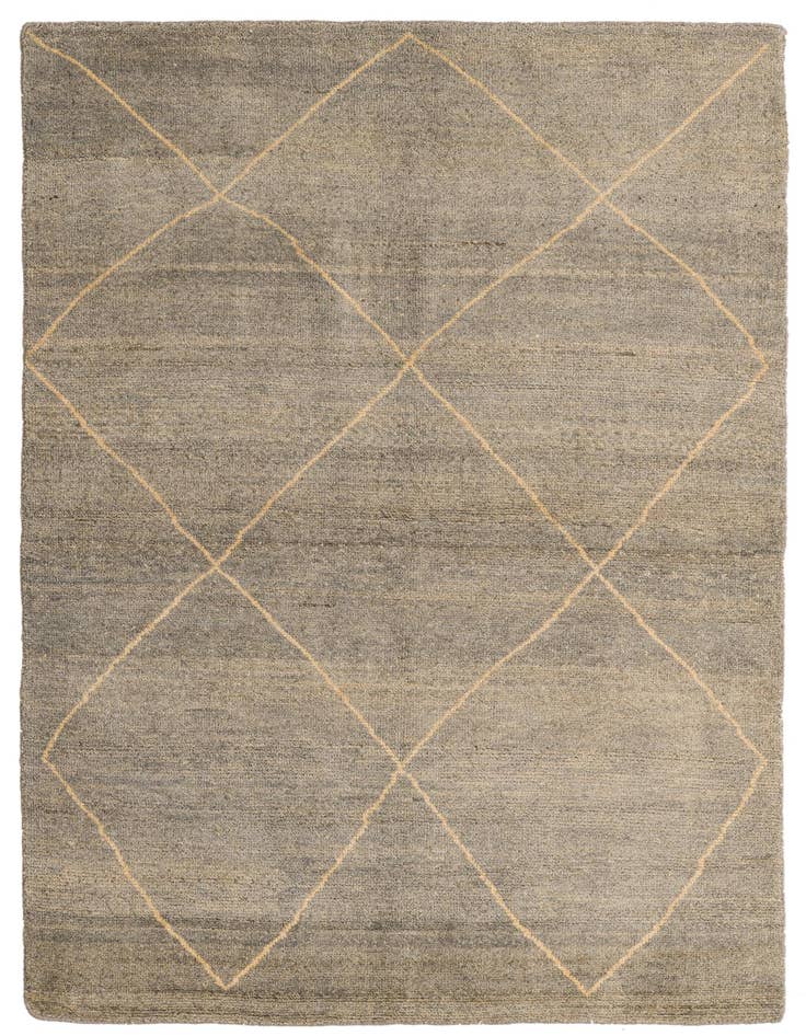 Detail image of 4' 7 x 6' 8 Hand Knotted Darya Wool Rug