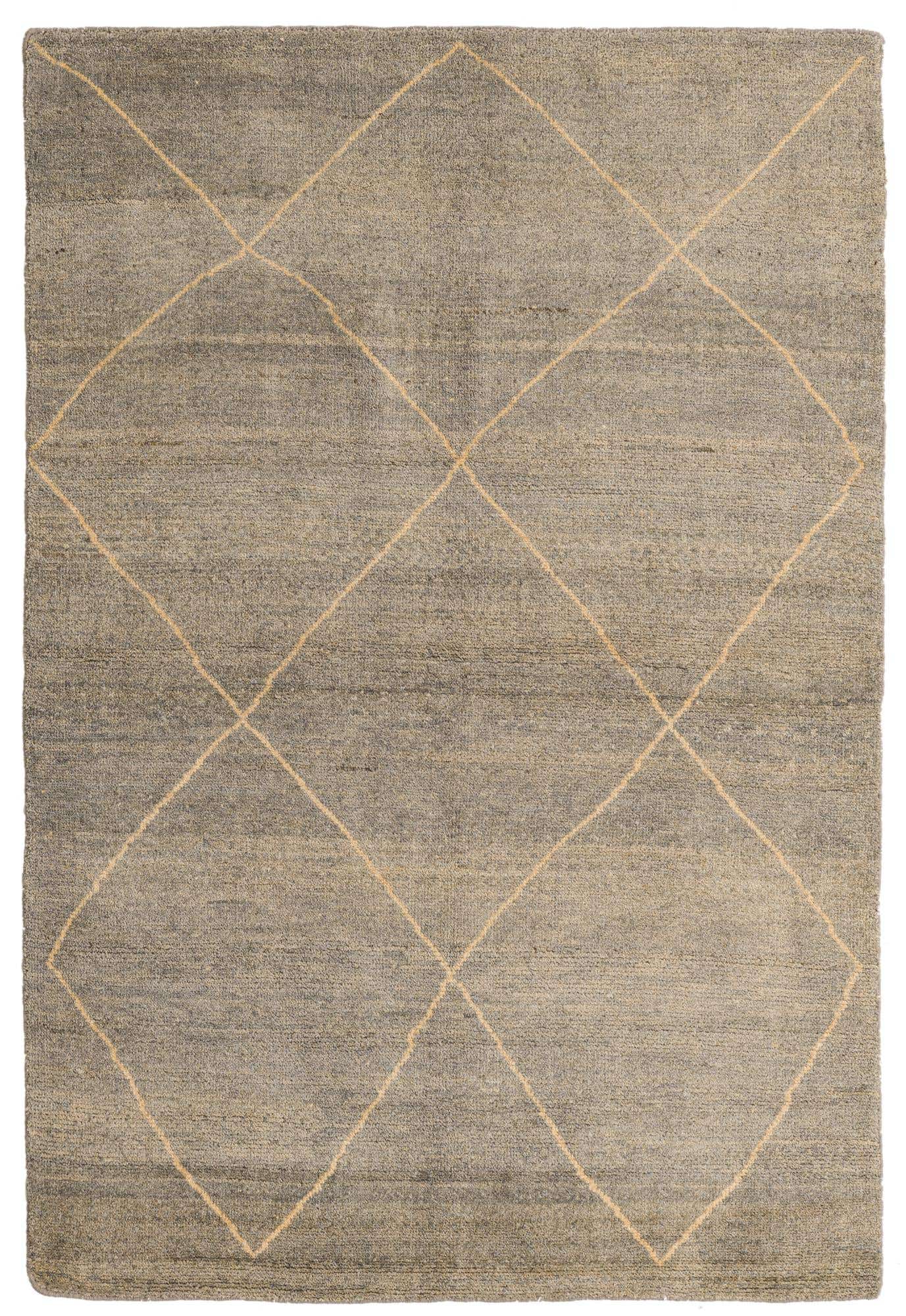 4' 7 x 6' 8 Hand Knotted Darya Wool Rug