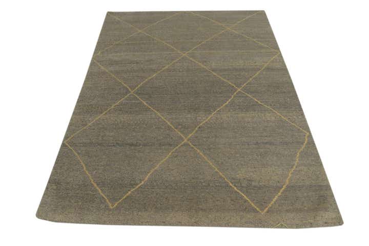 4' 7 x 6' 8 Hand Knotted Darya Wool Rug
