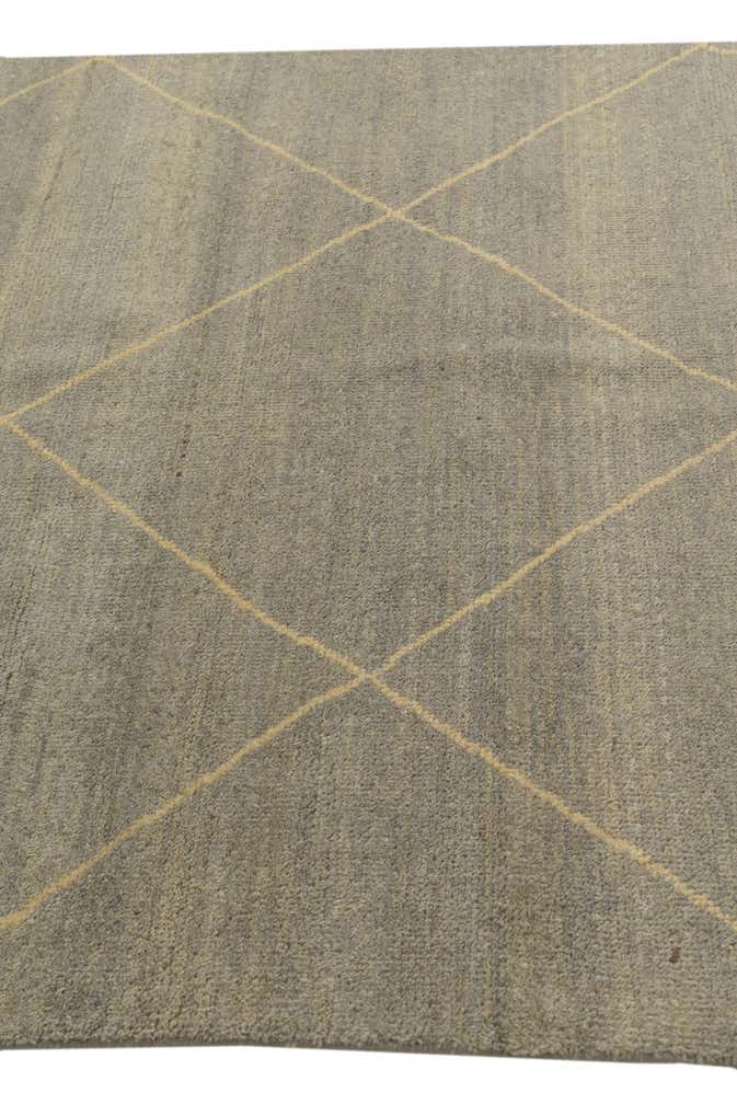 4' 7 x 6' 8 Hand Knotted Darya Wool Rug