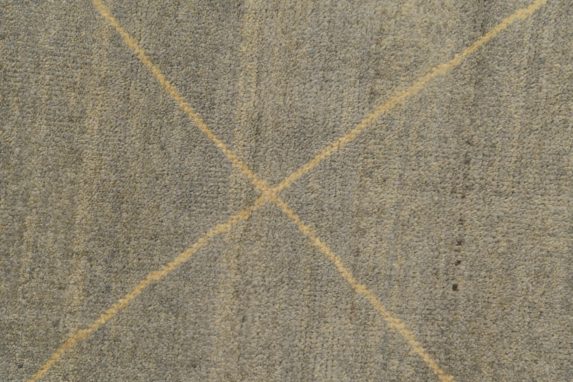 4' 7 x 6' 8 Hand Knotted Darya Wool Rug
