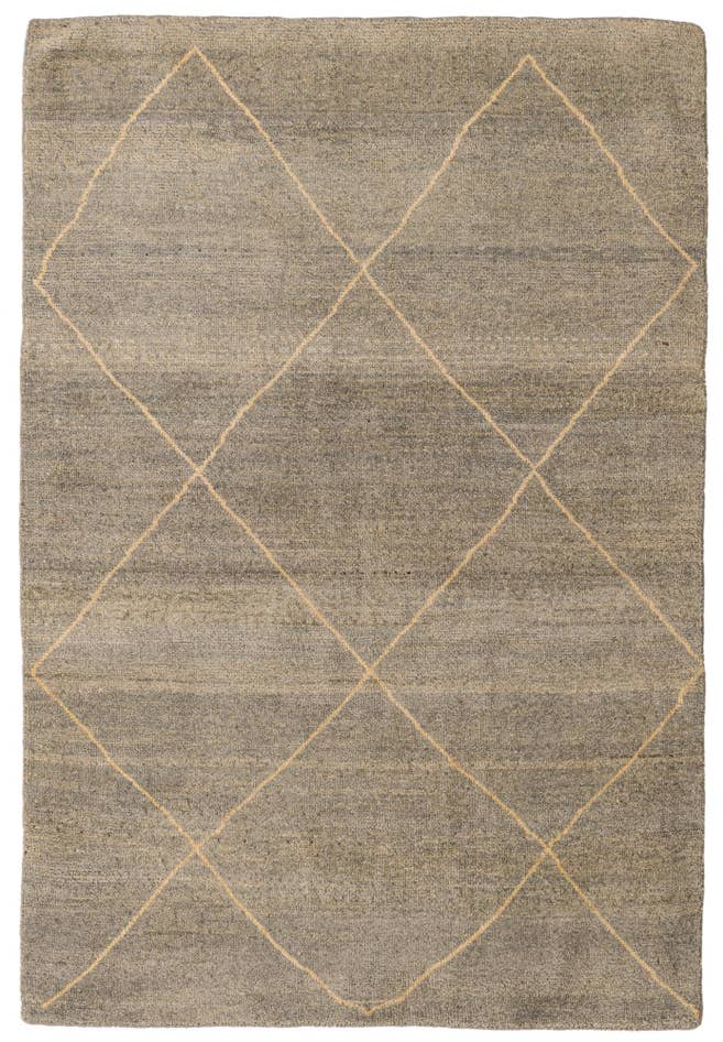 Detail image of 4' 7 x 6' 8 Hand Knotted Darya Wool Rug