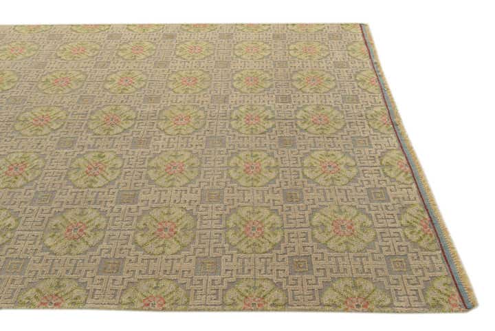 5' 7 x 8' 3 Hand Knotted Darya Wool Rug