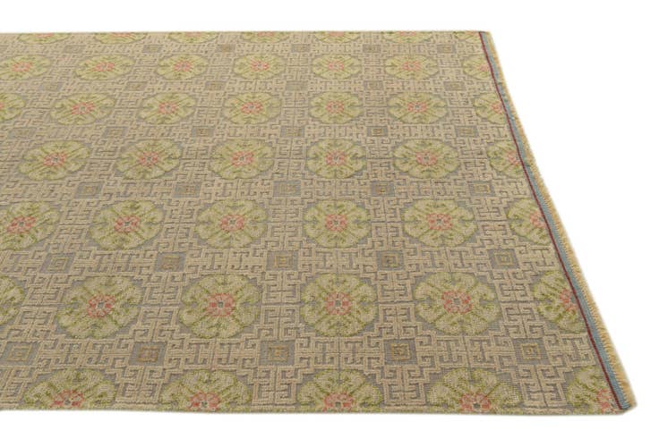 Detail image of 5' 7 x 8' 3 Hand Knotted Darya Wool Rug