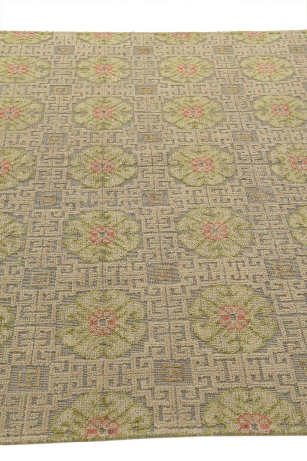 Detail image of 5' 7 x 8' 3 Hand Knotted Darya Wool Rug