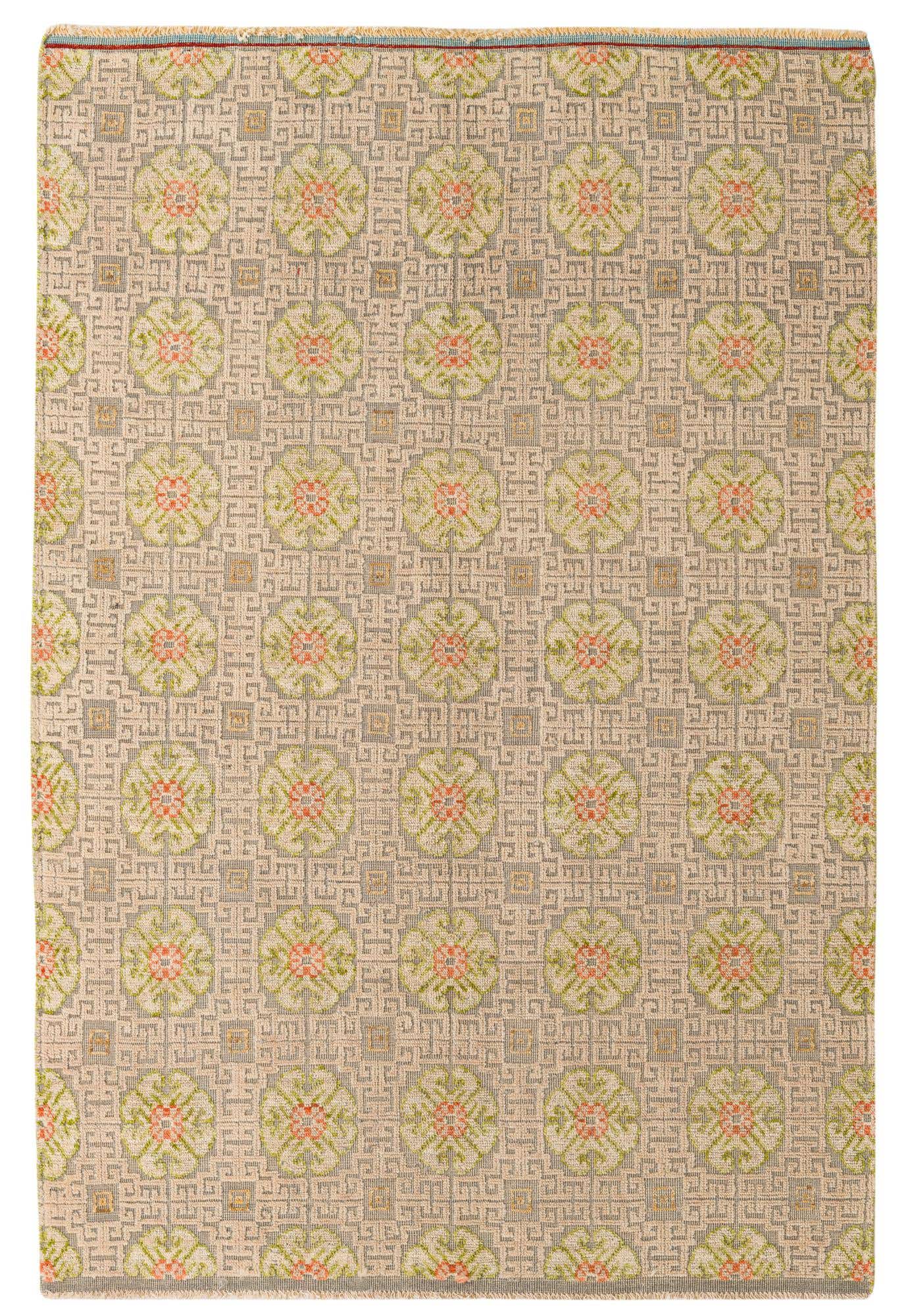 5' 7 x 8' 3 Hand Knotted Darya Wool Rug