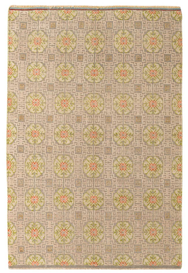 Detail image of 5' 7 x 8' 3 Hand Knotted Darya Wool Rug