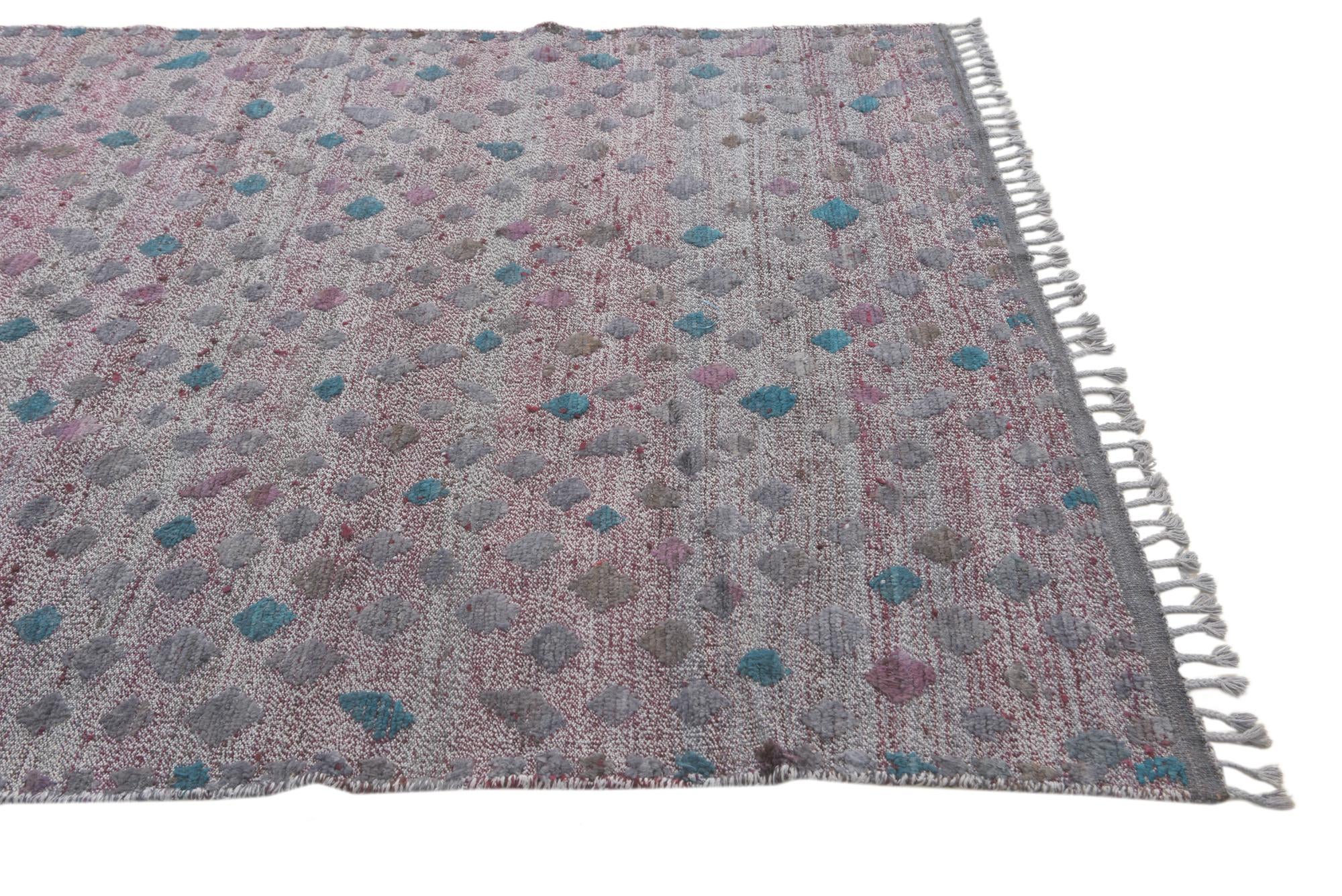 6' 5 x 10' 1 Hand Knotted Darya Wool Rug
