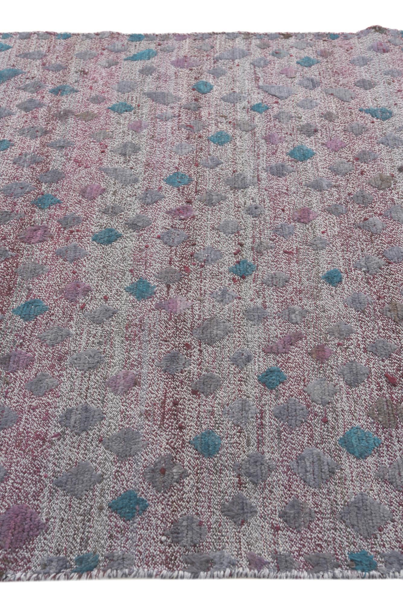 6' 5 x 10' 1 Hand Knotted Darya Wool Rug
