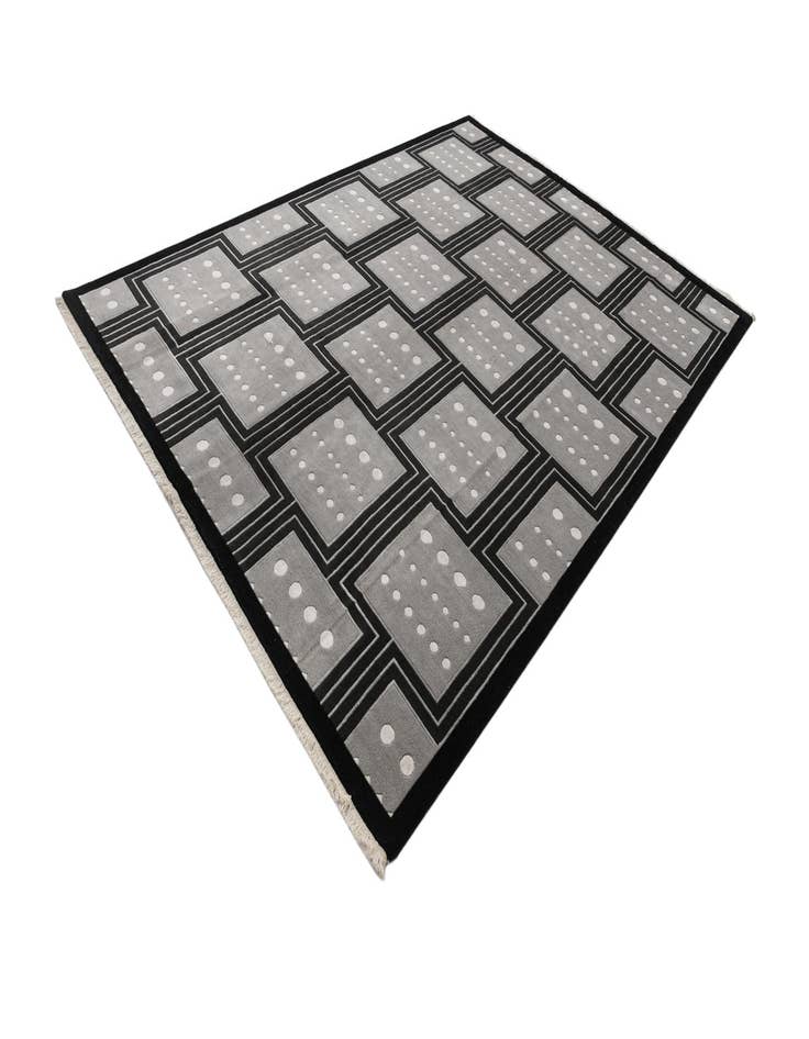 Detail image of 8' 2 x 11' 7  Hand Knotted Darya Wool Rug