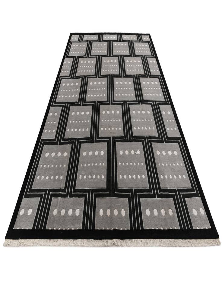 Detail image of 8' 2 x 11' 7  Hand Knotted Darya Wool Rug