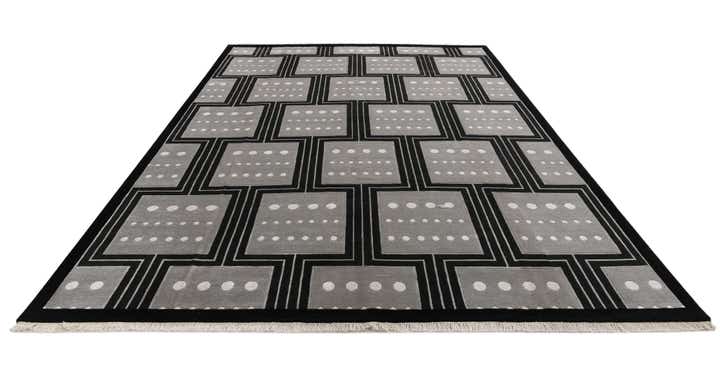 8' 2 x 11' 7 Hand Knotted Darya Wool Rug