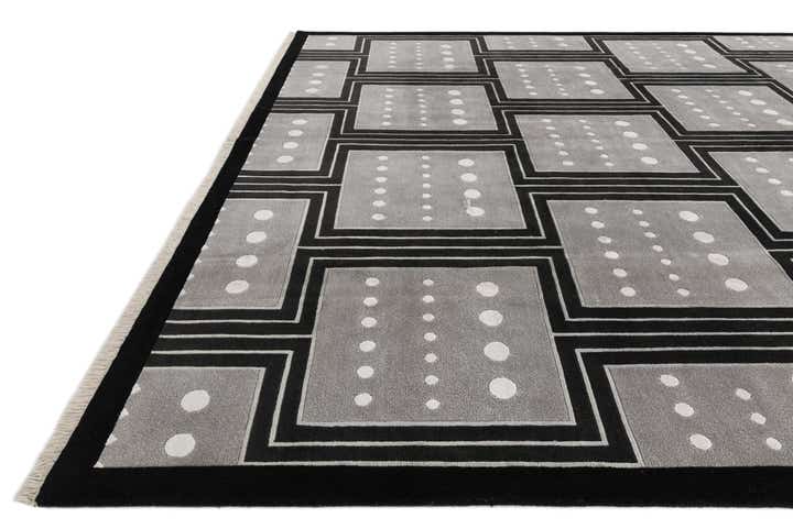 8' 2 x 11' 7 Hand Knotted Darya Wool Rug