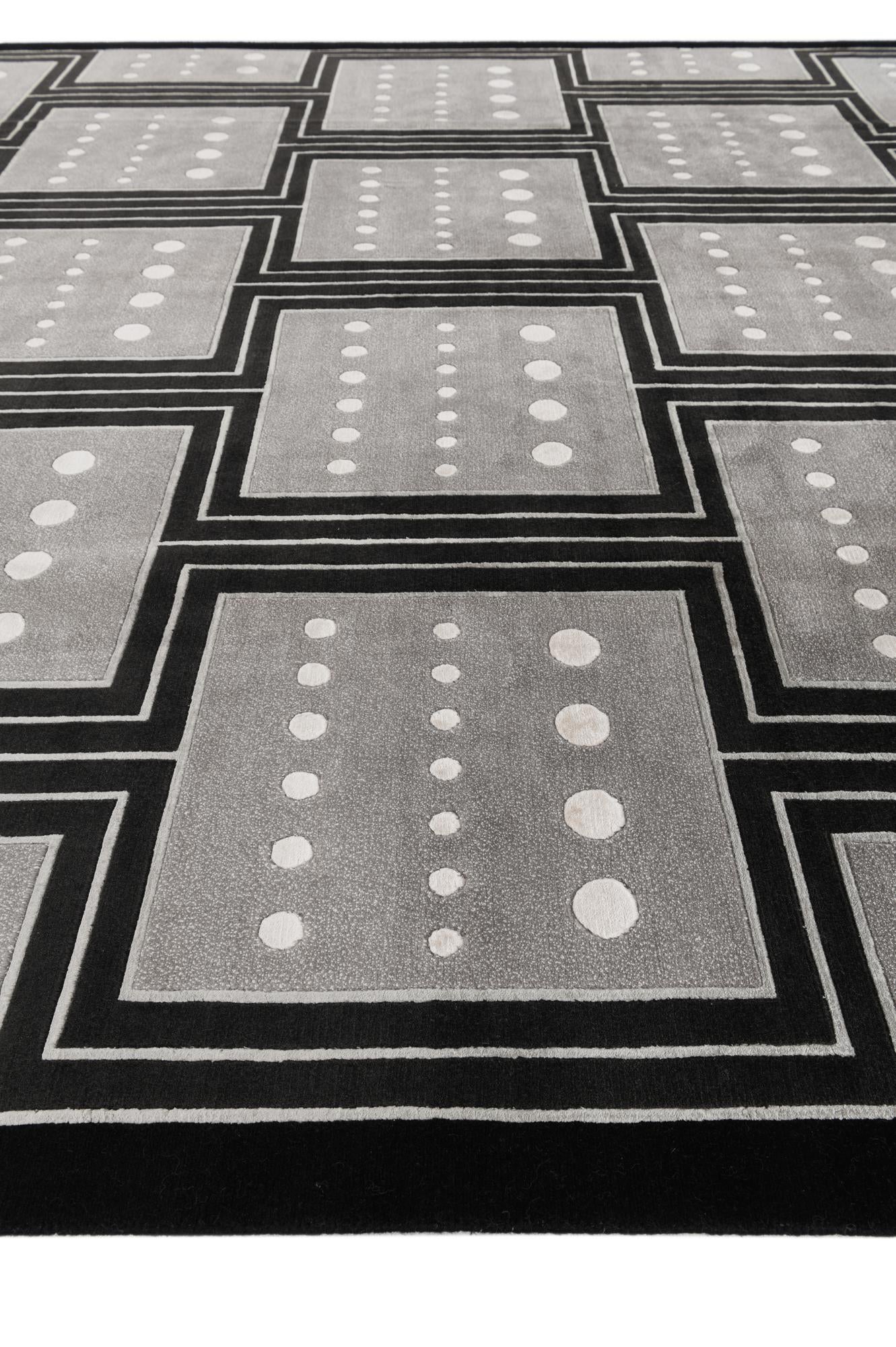 8' 2 x 11' 7 Hand Knotted Darya Wool Rug