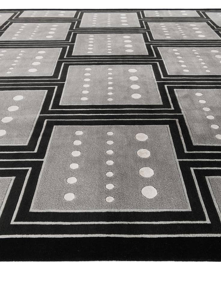 Detail image of 8' 2 x 11' 7  Hand Knotted Darya Wool Rug