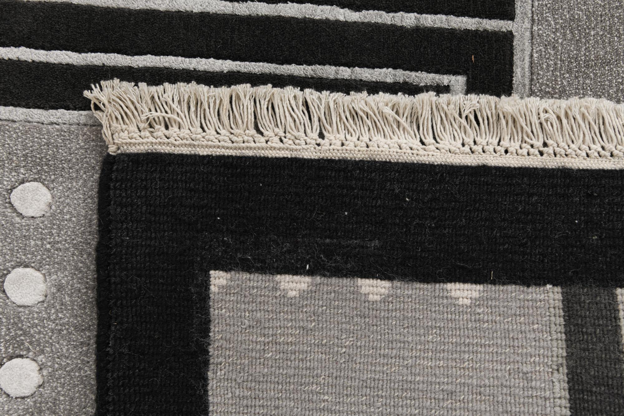8' 2 x 11' 7 Hand Knotted Darya Wool Rug