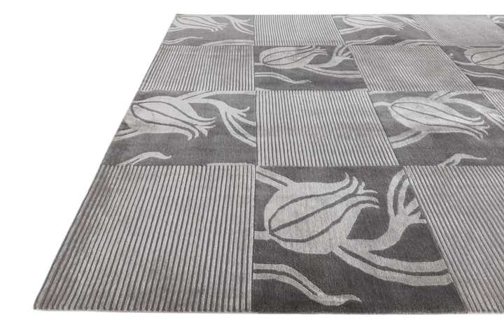 6' 9 x 10' 1 Hand Knotted Darya Wool Rug