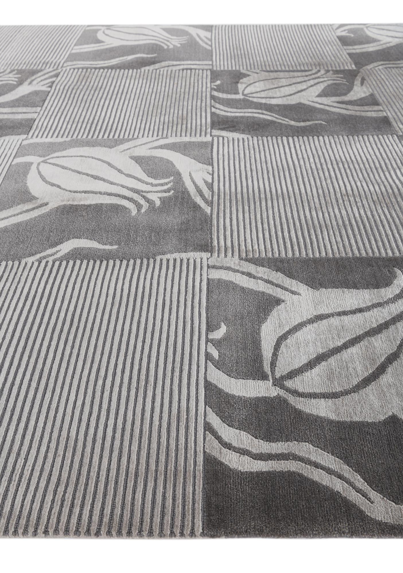 6' 9 x 10' 1 Hand Knotted Darya Wool Rug