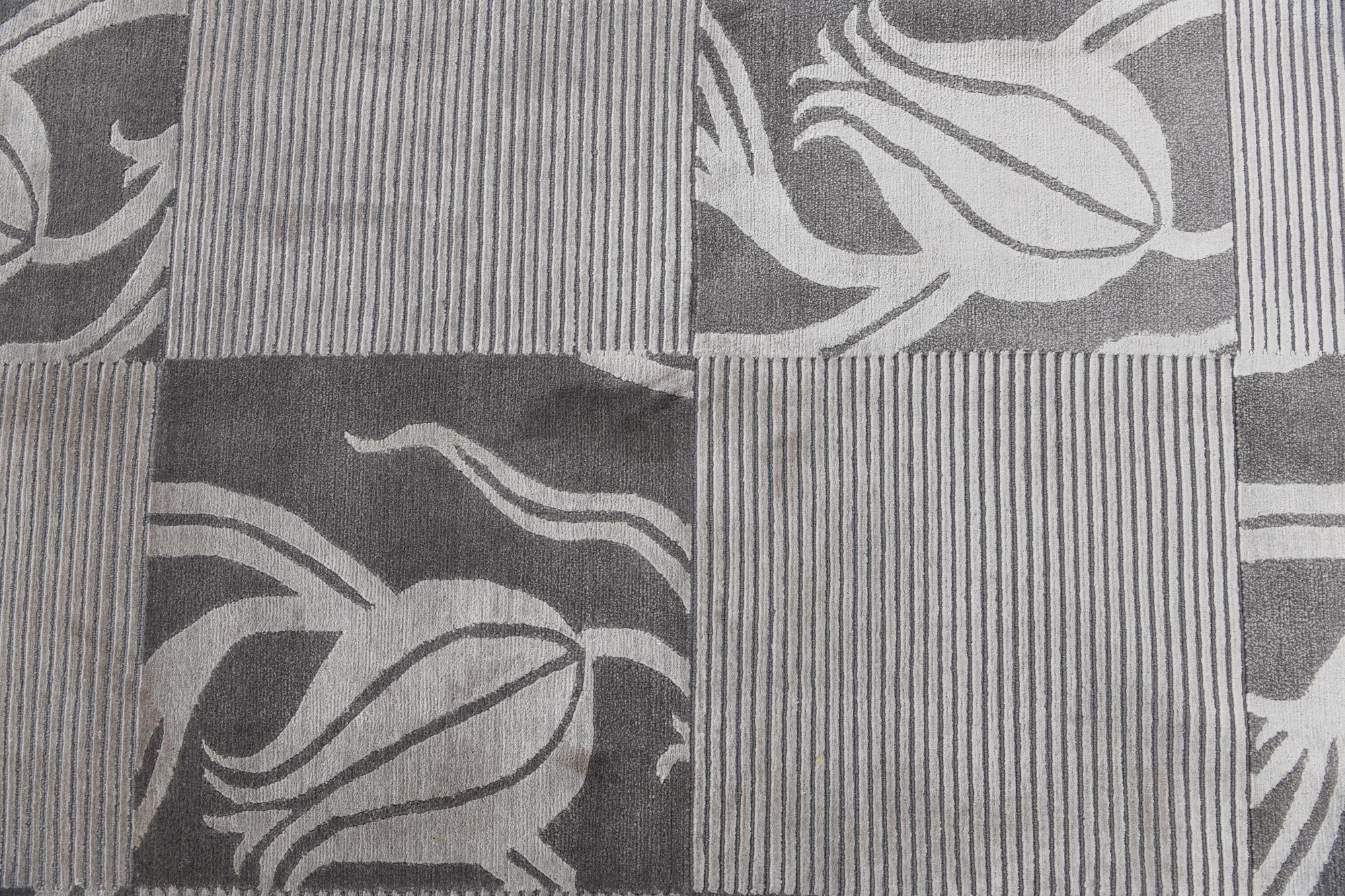 6' 9 x 10' 1 Hand Knotted Darya Wool Rug