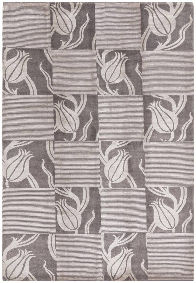 Detail image of 6' 9 x 10' 1 Hand Knotted Darya Wool Rug