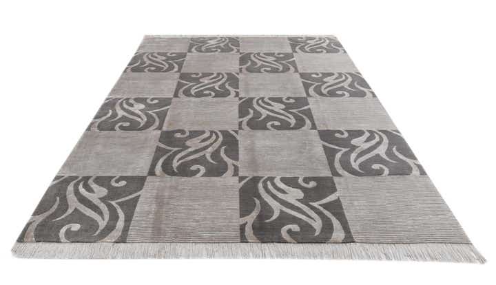 6' 9 x 10' Hand Knotted Darya Wool Rug