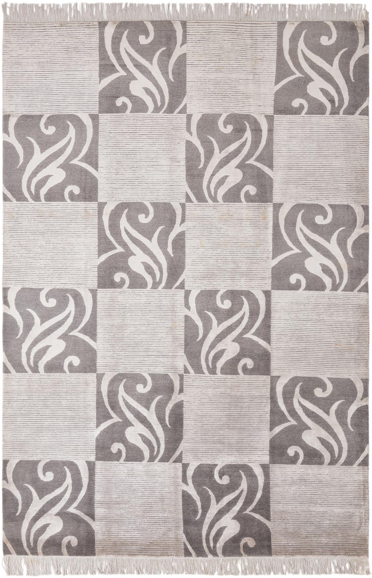 6' 9 x 10' Hand Knotted Darya Wool Rug