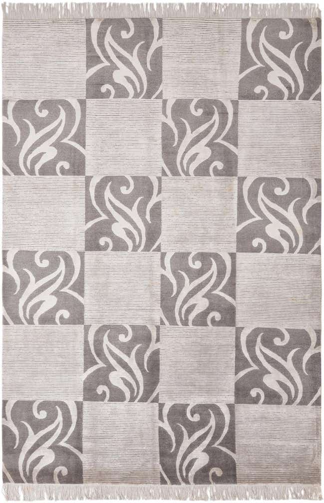 6' 9 x 10' Hand Knotted Darya Wool Rug