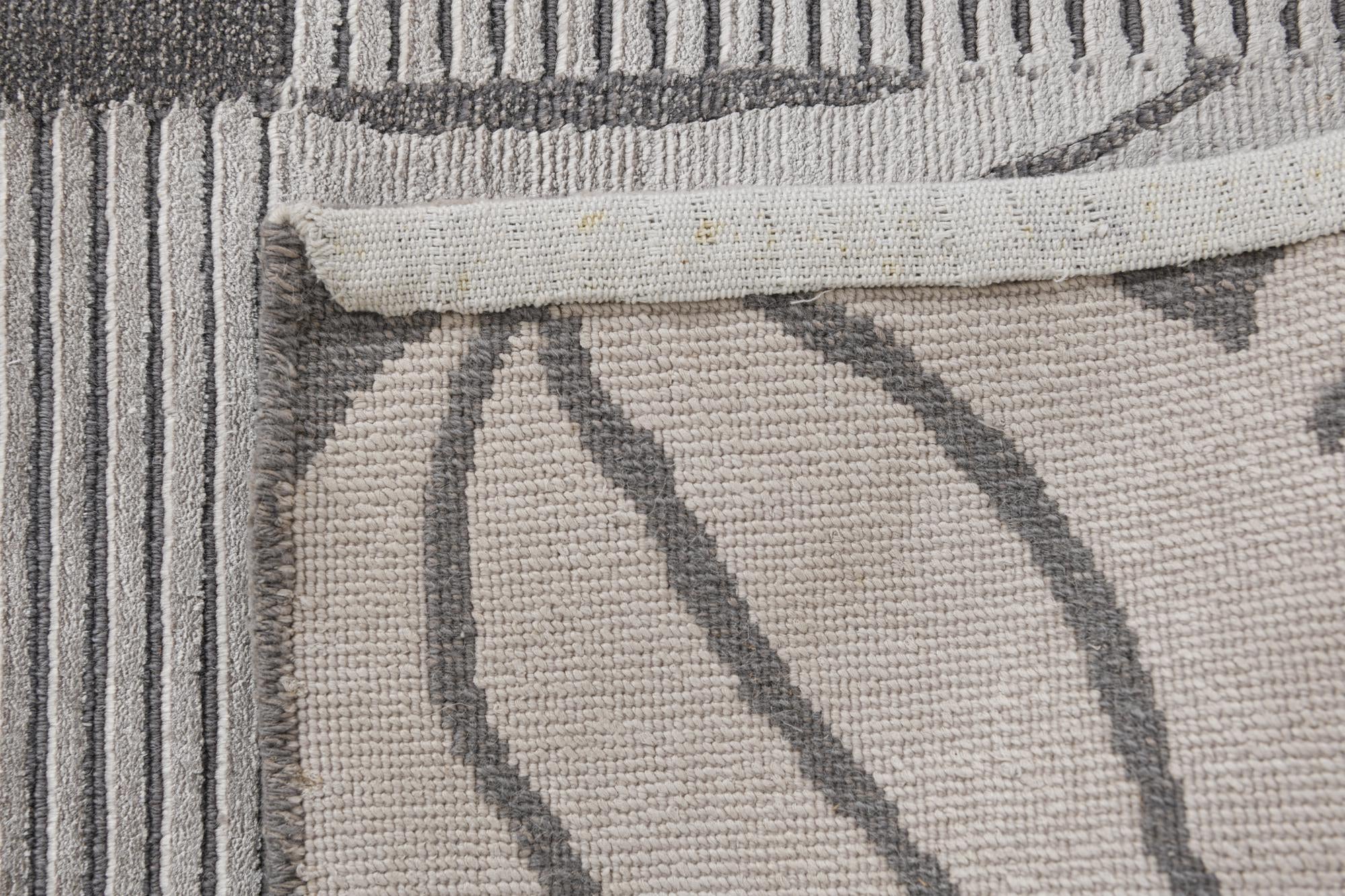 6' 9 x 10' Hand Knotted Darya Wool Rug