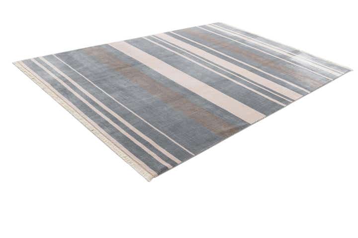 6' 8 x 9' 8 Hand Knotted Darya Wool Rug