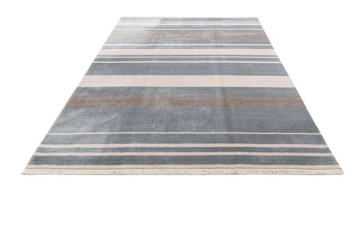 6' 8 x 9' 8 Hand Knotted Darya Wool Rug