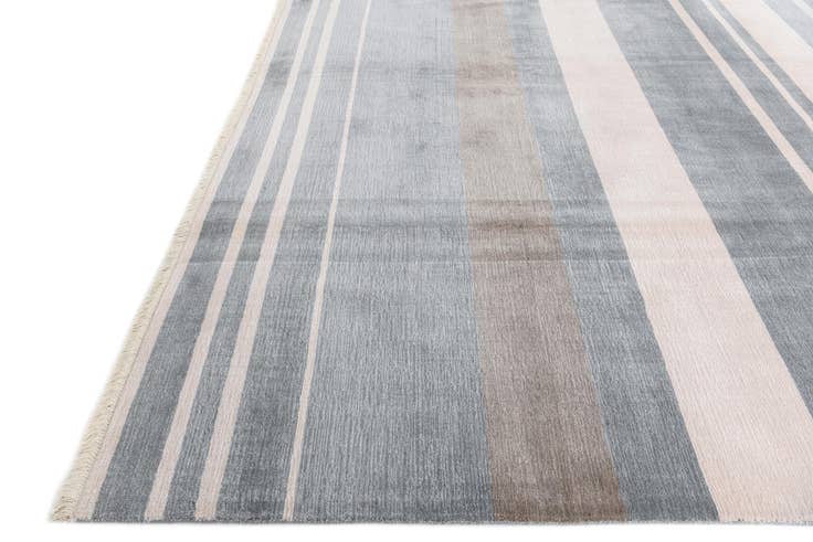Detail image of 6' 8 x 9' 8 Hand Knotted Darya Wool Rug