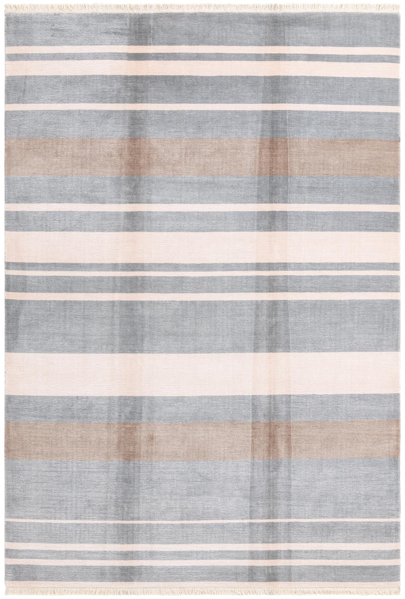 6' 8 x 9' 8 Hand Knotted Darya Wool Rug