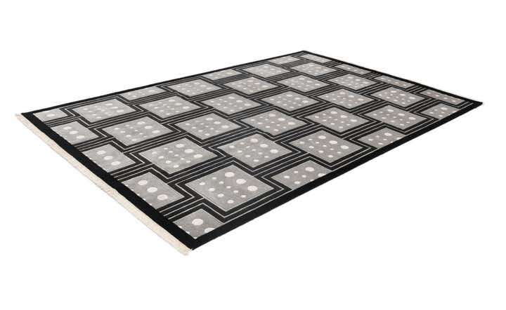 6' 6 x 9' 11 Hand Knotted Darya Wool Rug