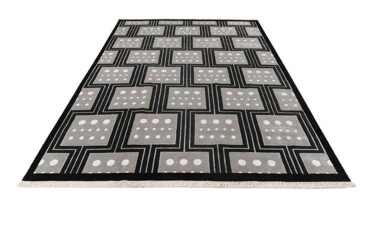 6' 6 x 9' 11 Hand Knotted Darya Wool Rug