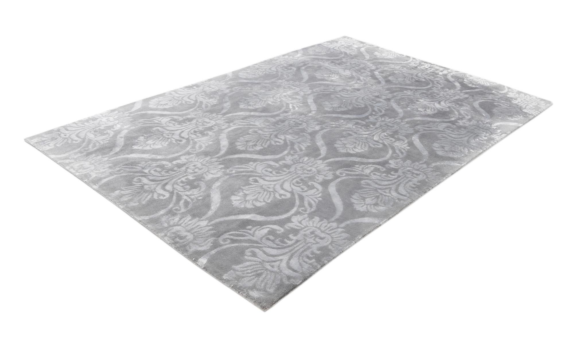 6' 8 x 9' 11 Hand Knotted Darya Wool Rug