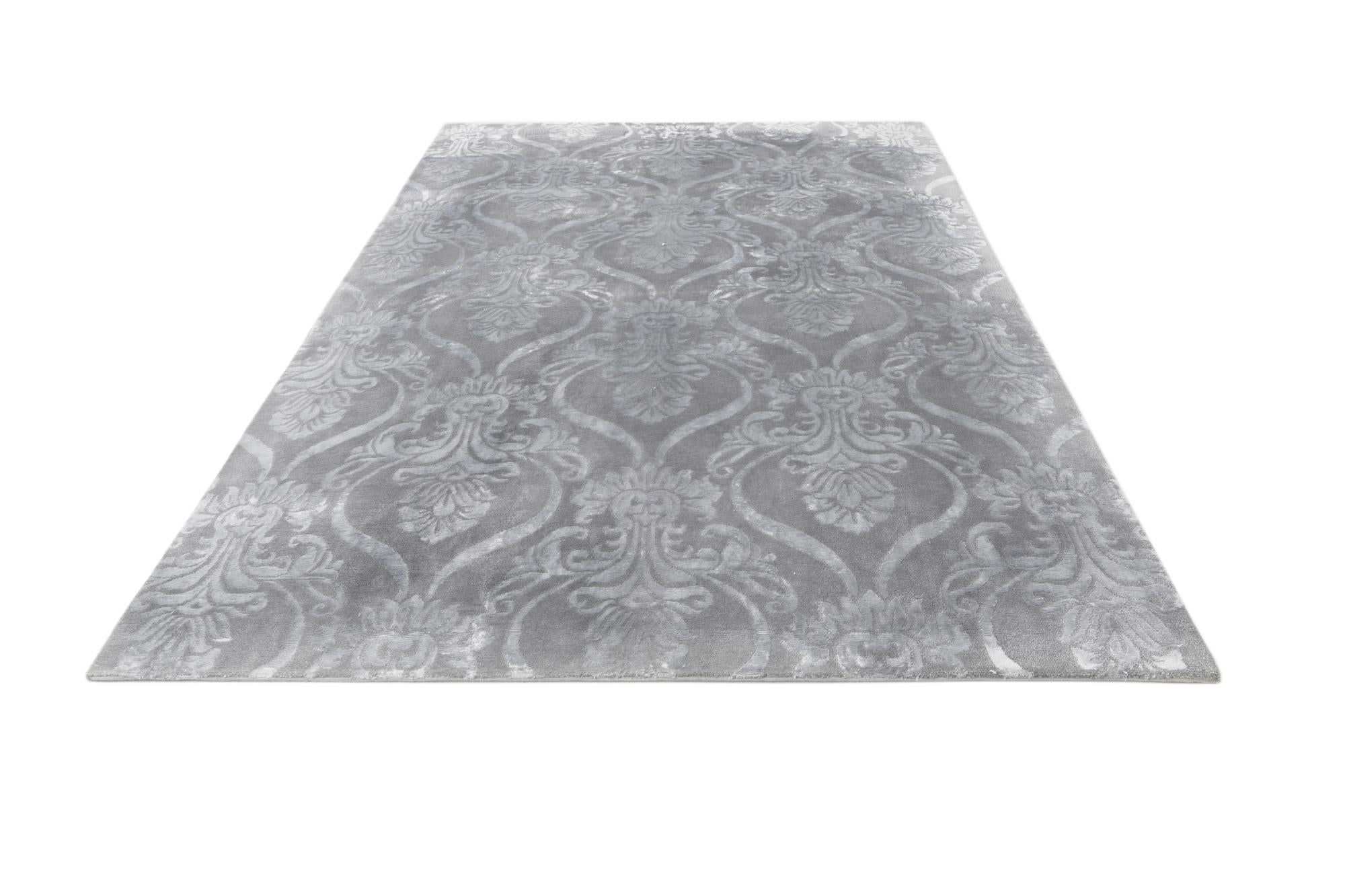 6' 8 x 9' 11 Hand Knotted Darya Wool Rug