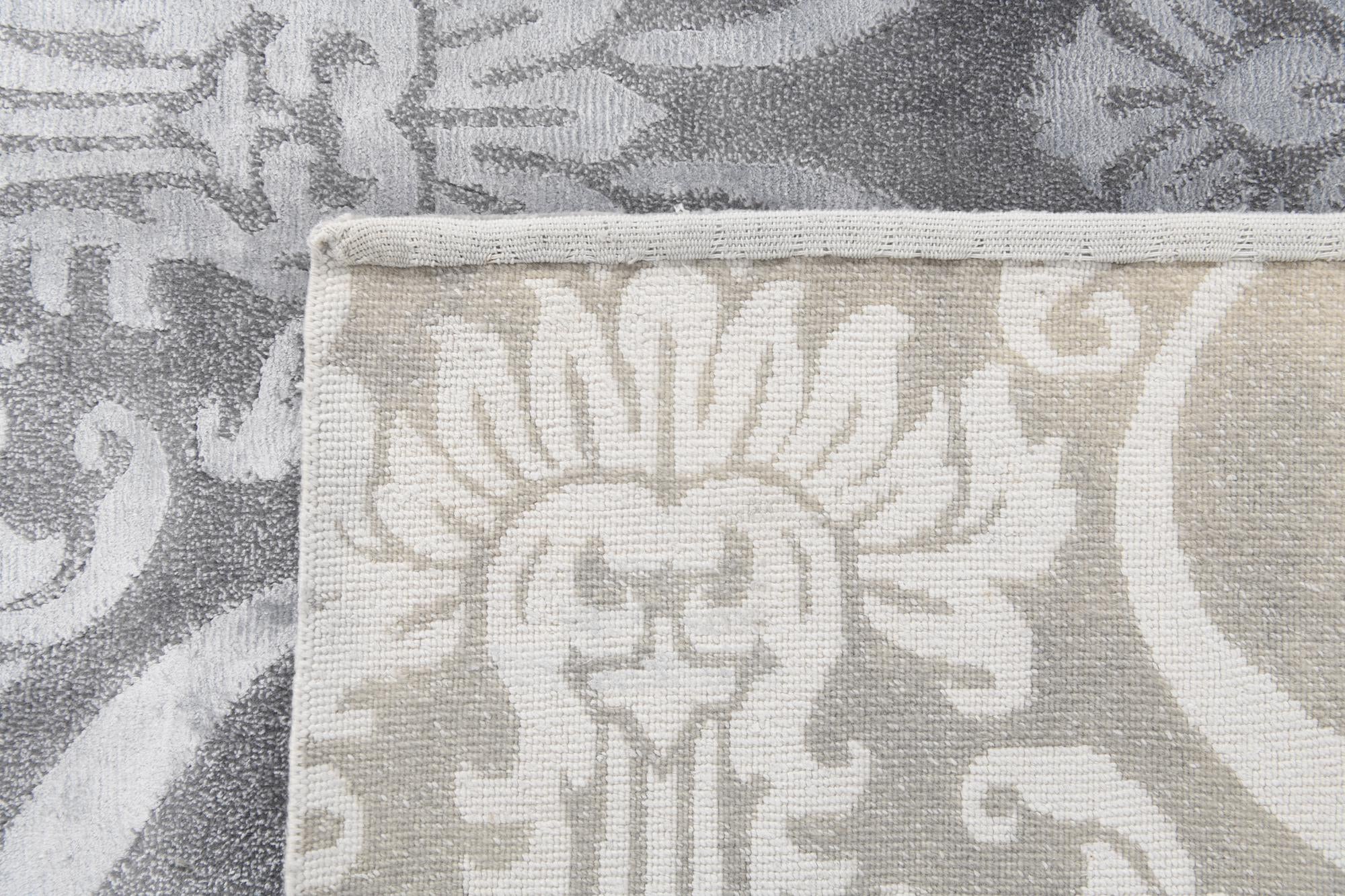 6' 8 x 9' 11 Hand Knotted Darya Wool Rug