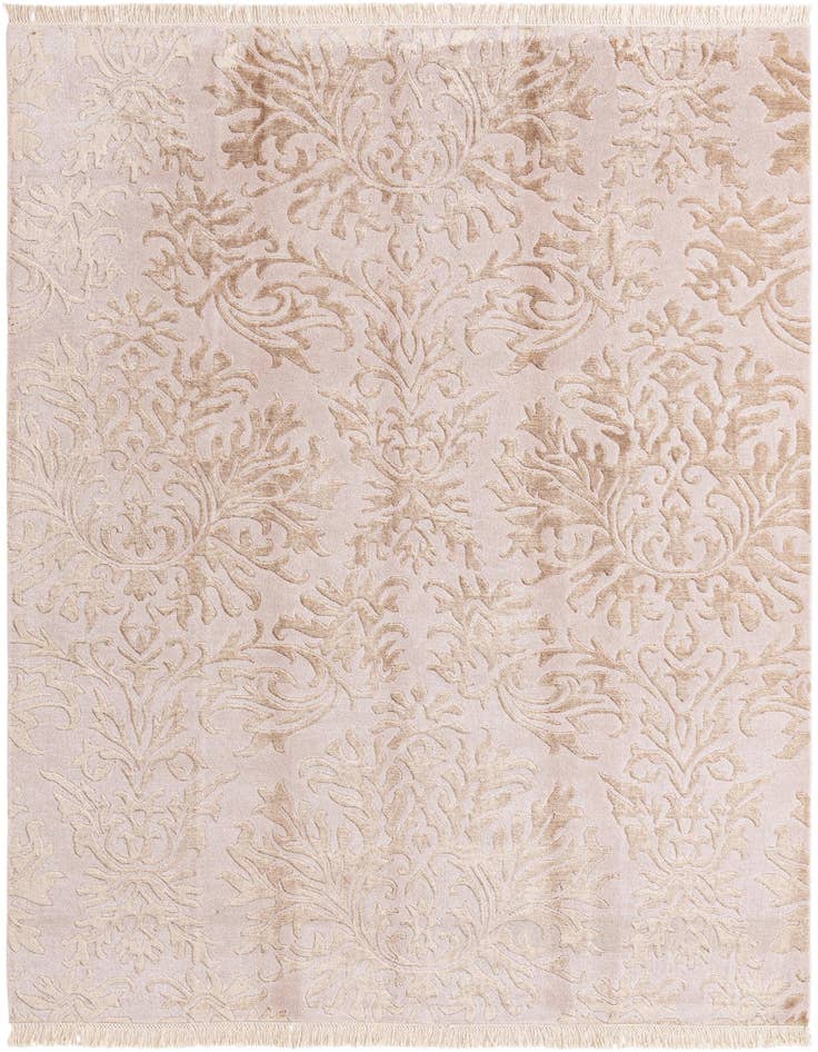 Detail image of 6' 5 x 9' 7 Hand Knotted Darya Wool Rug